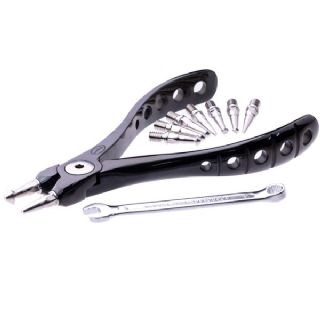 Toit Fishing Split Ring Pliers SS Black Kit - 